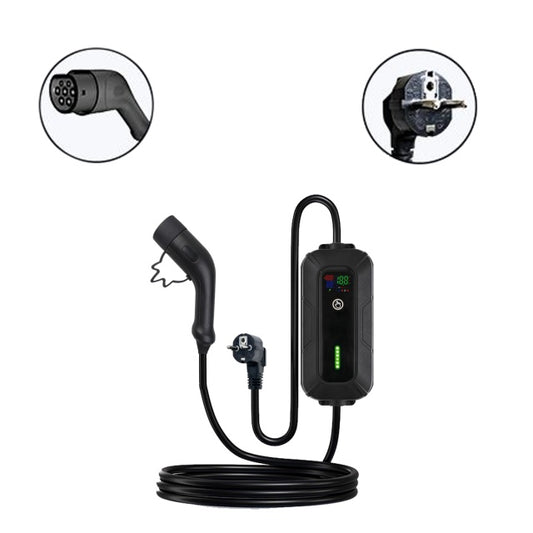 Incarcator portabil PNI KW3 16A 3.5KW pentru masini electrice 230V, monofazat, conector Type 2, waterproof