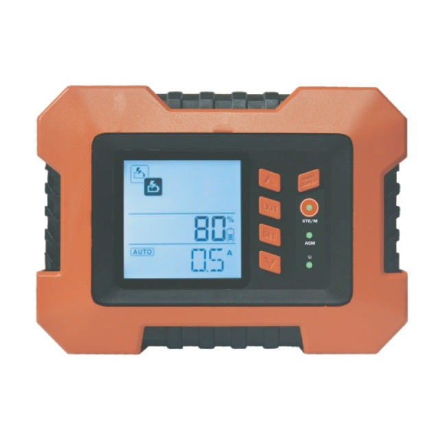 Incarcator si redresor PNI C130 pentru acumulatori auto, intrare 230V, iesire 6V/12V 2A 4A 8A 12A, iesire 24V 1A 2A 4A 6A, 2 porturi USB