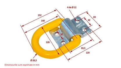Inel ancorare 12T