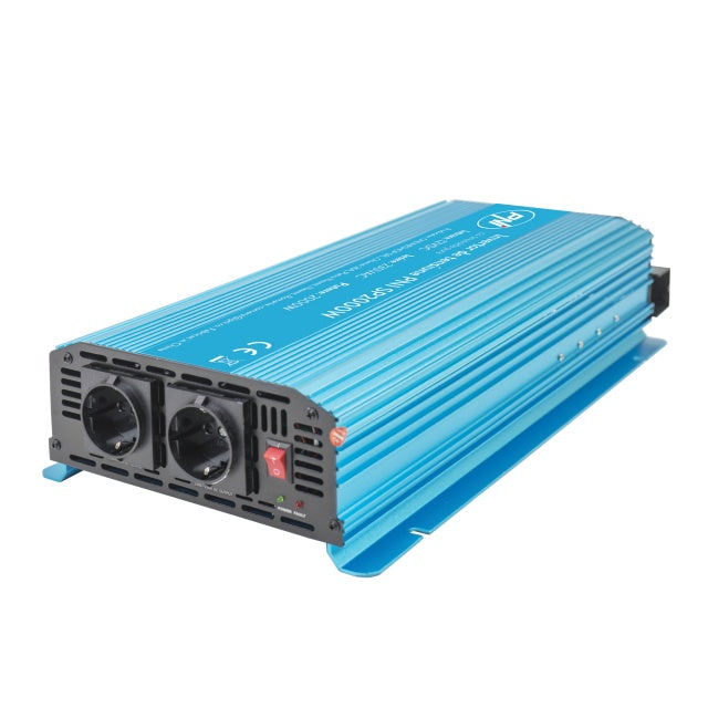 Invertor de tensiune PNI SP2000W cu sinusoida pura, intrare 12V DC, iesire 230V AC, putere 2000W