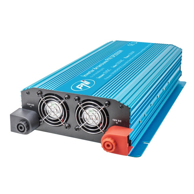 Invertor de tensiune PNI SP2000W cu sinusoida pura, intrare 12V DC, iesire 230V AC, putere 2000W