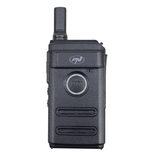Kit 2 statii radio portabile PNI PMR R10 PRO, 446MHz, 0.5W, 16 canale programabile, 16 PMR si tonuri 50 CTCSS si 104 DCS, Monitor, Scan