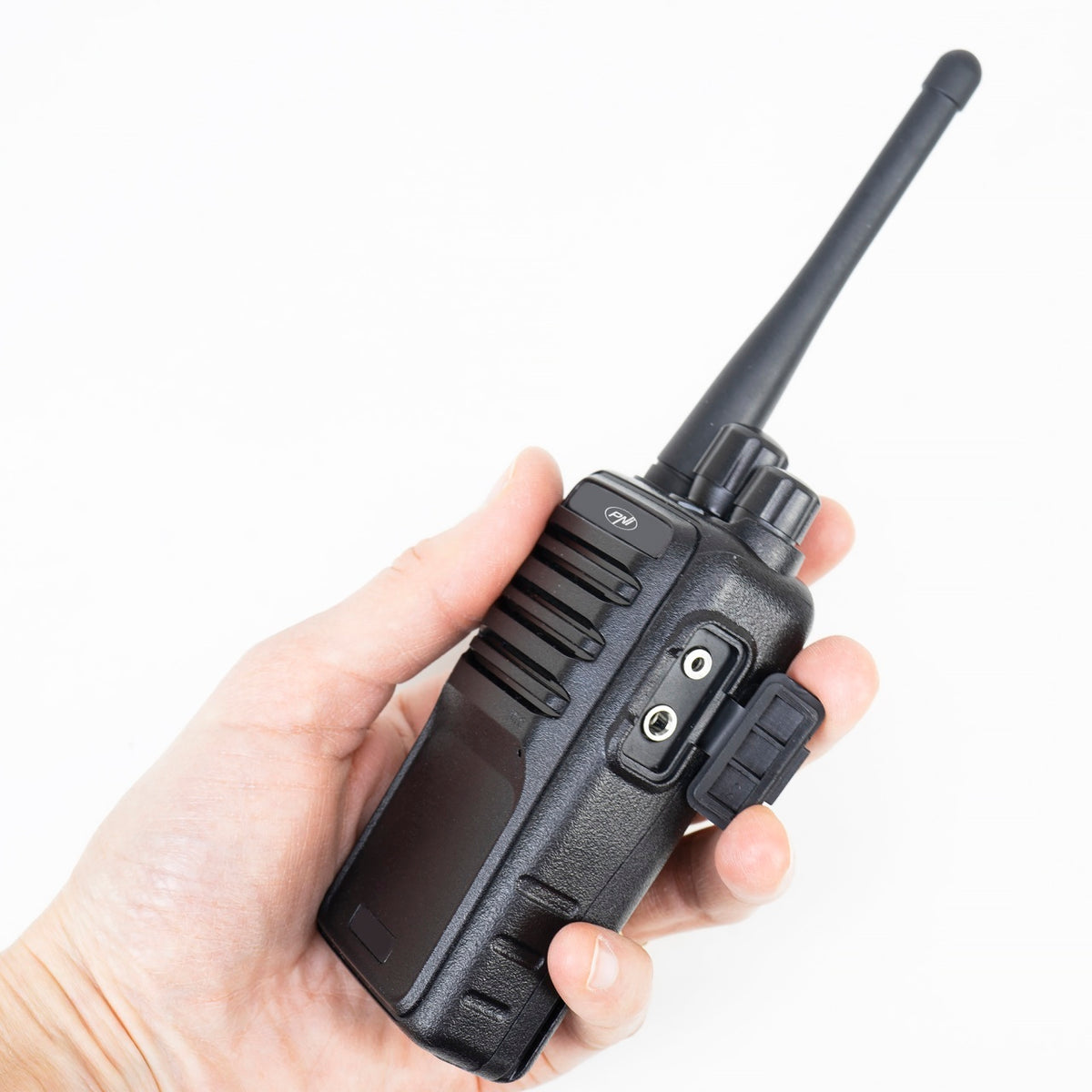 Kit 2 statii radio portabile PNI PMR R15 0.5W, 16 canale programabile, 16 PMR si tonuri 50 CTCSS si 104 DCS, ASQ, TOT, monitor, programabila, acumulator 1200mAh