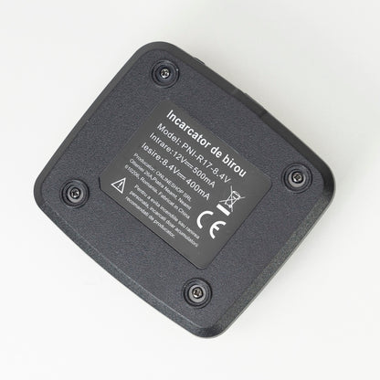 Kit 2 statii radio portabile PNI PMR R17 446MHz, 0.5W, 16 canale PMR si tonuri 50 CTCSS si 104 DCS, programabila, Li-Ion 2200 mAh, IP68