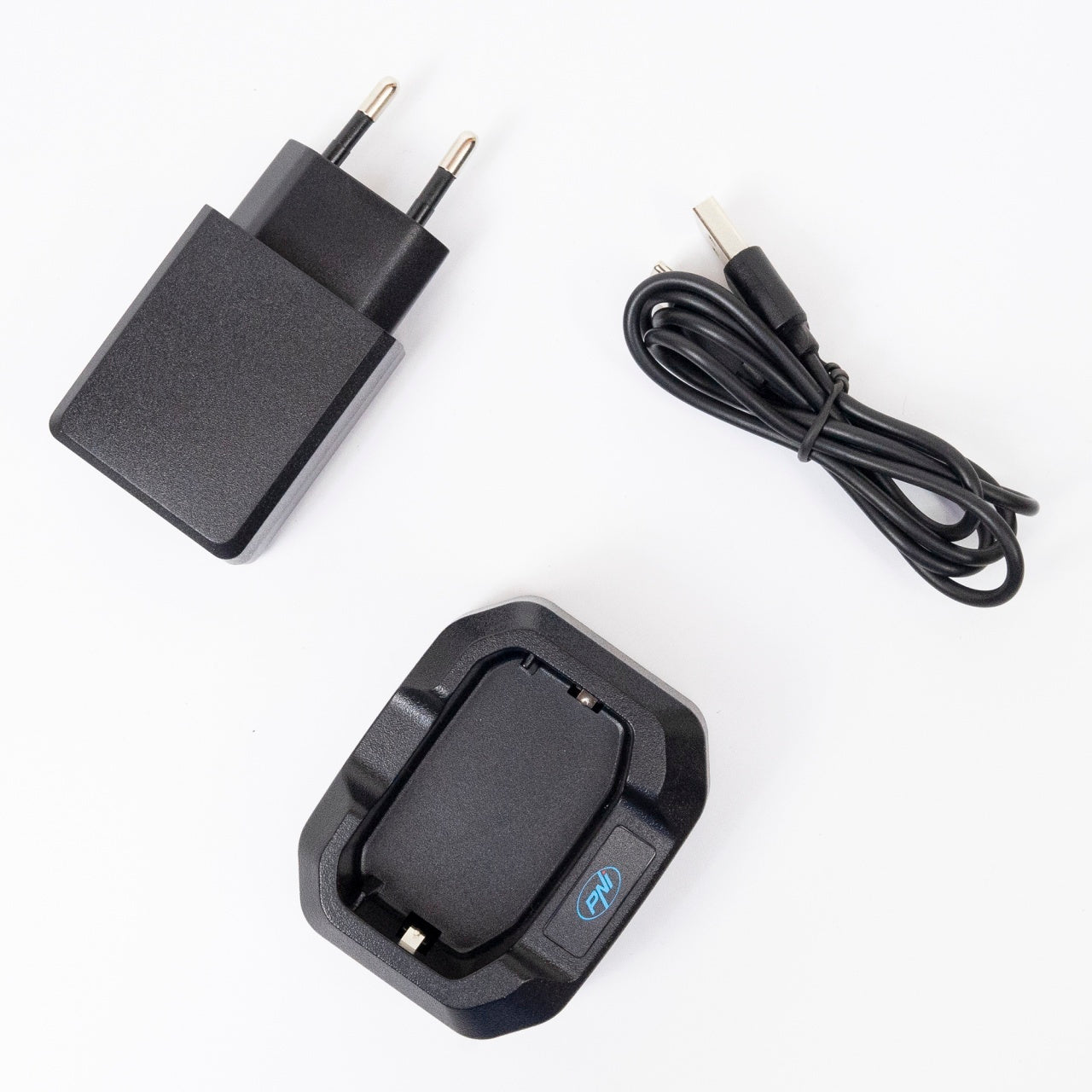 Kit 2 statii radio portabile PNI PMR R45 PRO 446MHz, 0.5W, 99CH programabile, 16 PMR, VOX, TOT, BCL, Scan, Roger Beep