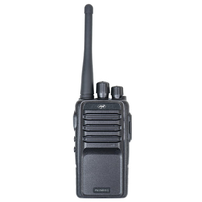 Kit 4 statii radio portabile PNI PMR R15 0.5W, 16 canale programabile, 16 PMR si tonuri 50 CTCSS si 104 DCS, ASQ, TOT, monitor, programabila, acumulator 1200mAh