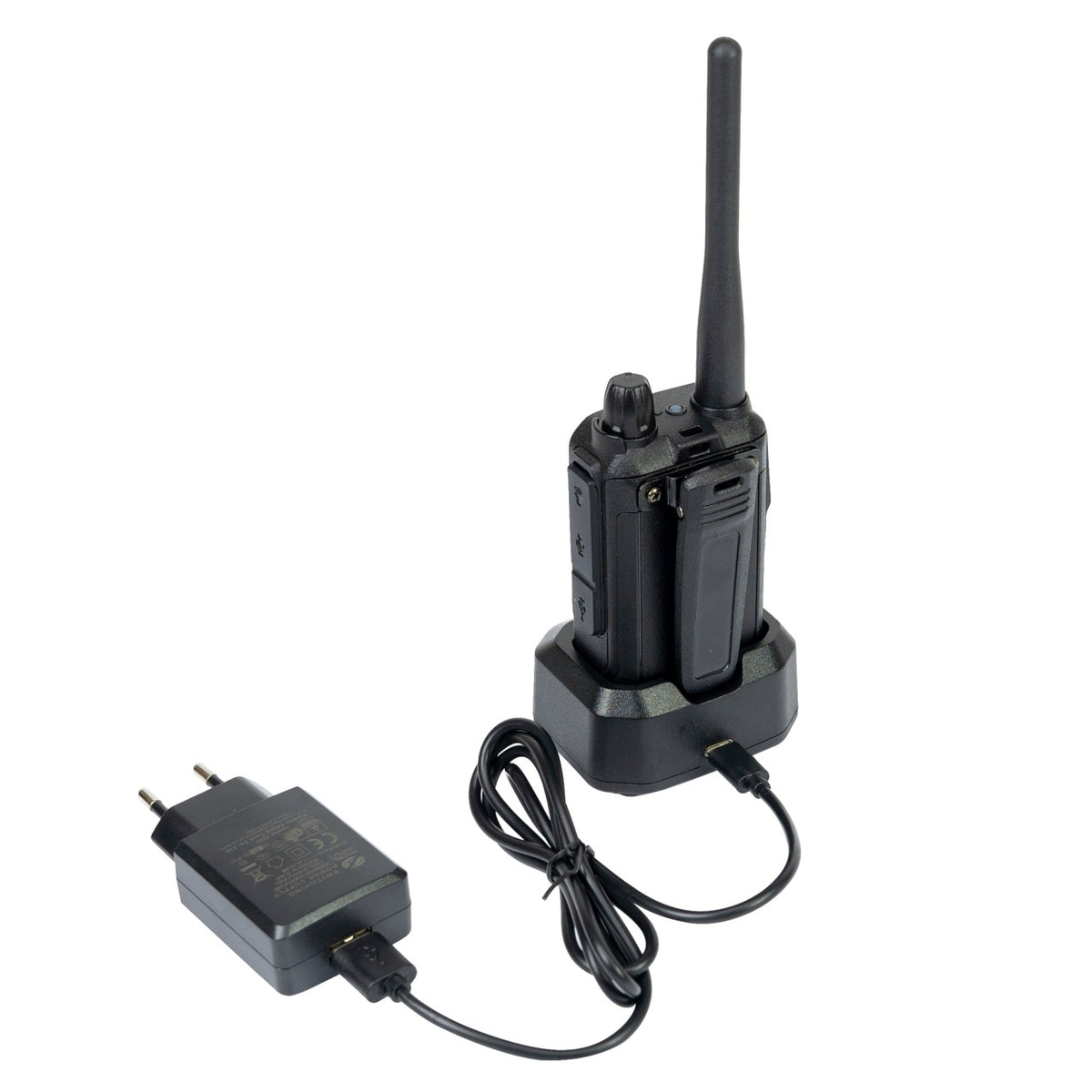 Kit 6 statii radio portabile PNI PMR R45 PRO 446MHz, 0.5W, 99 canale programabile, 16 PMR si tonuri 38 CTCSS si 104 DCS, Squelch 5 niveluri, VOX, TOT, BCL, Scan, Roger Beep