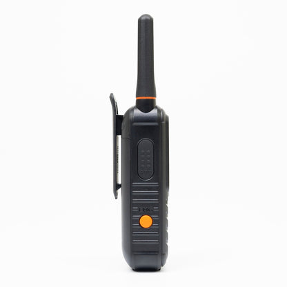 Kit 6 statii radio portabile PNI PMR R80 PRO 0.5W, 16 canale, Waterproof IP67, cu lanterna LED, buton SOS, VOX, USB-C