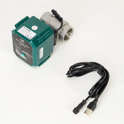 Kit anti-inundatie Valva inteligenta pentru apa PNI SV180 conectivitate Wi-Fi + Detector inundatie inteligent PNI Safe House HS530