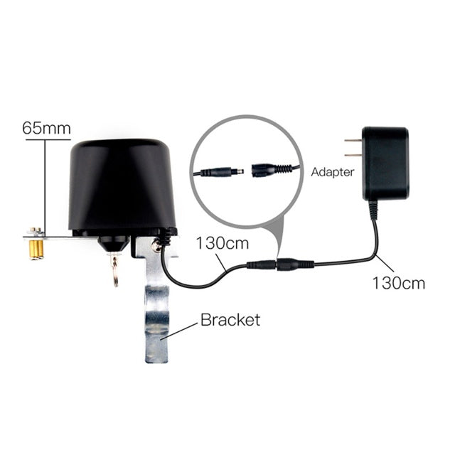 Kit anti-inundatie Valva inteligenta PNI Safe House HS540 + senzor apa PNI SafeHouse HS530