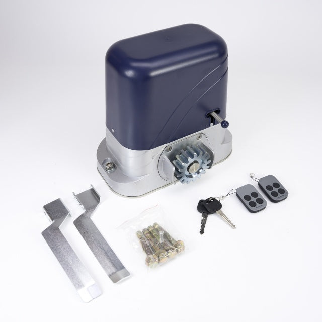 Kit automatizare porti autoportante PNI AP800D, motor, fotocelule, telecomanda, lampa, 230V, 1100 N si 800KG poarta culisanta