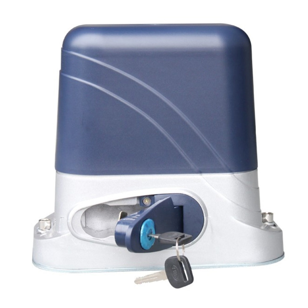 Kit automatizare porti PNI AP800D include 4m cremaliera motor din metal, fotocelule, telecomanda, lampa, 230V dezvolta 1100 N si 800KG poarta culisanta