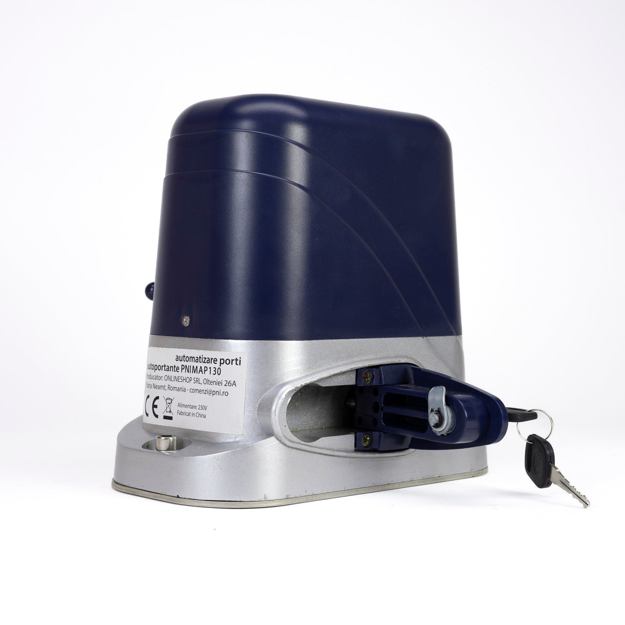 Kit automatizare porti PNI AP800D include 4m cremaliera motor din metal, fotocelule, telecomanda, lampa, 230V dezvolta 1100 N si 800KG poarta culisanta