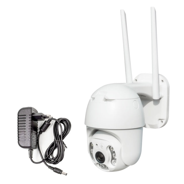 Kit camera supraveghere video PNI IP65 live PTZ 5MP, GSM 4G + Panou solar fotovoltaic PNI PSF6020A
