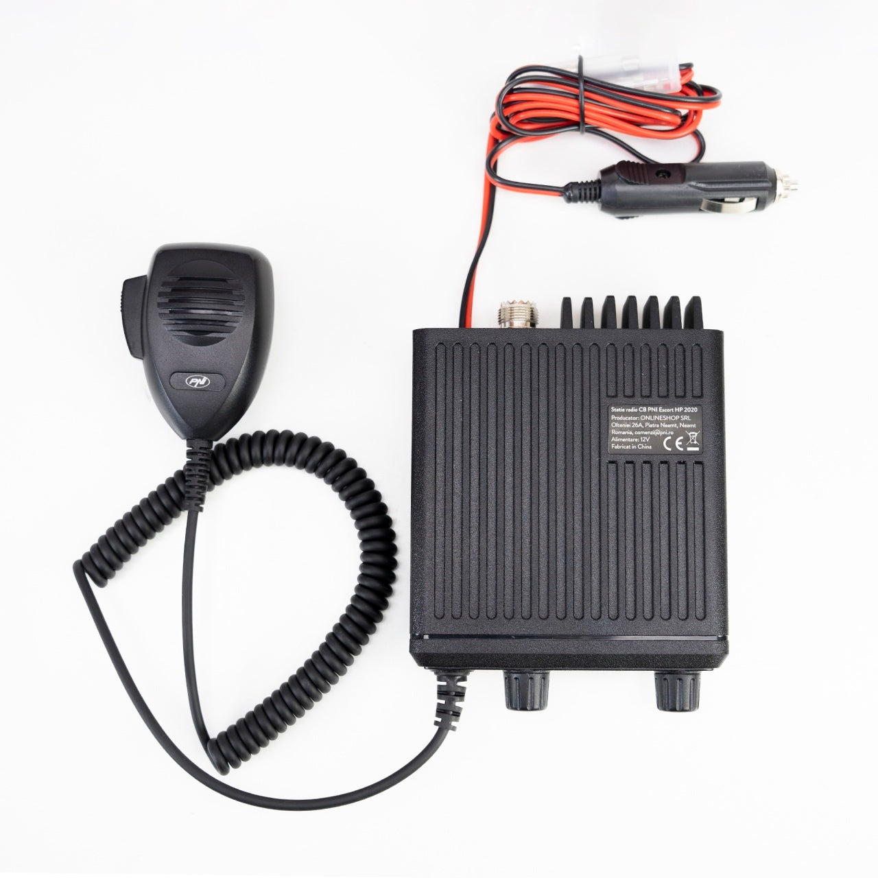 Kit Statie radio CB PNI Escort HP 2020 un singur canal 22 cu antena CB PNI Extra 48