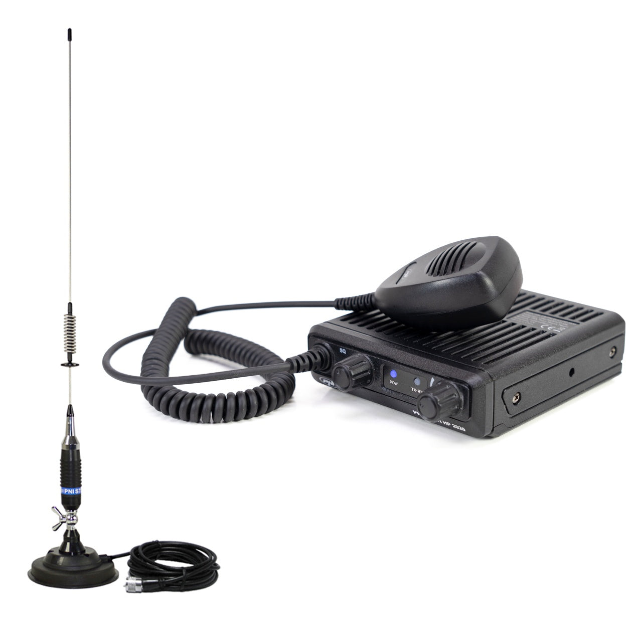 Kit Statie radio CB PNI Escort HP 2020 un singur canal 22 cu antena CB PNI S75 cu magnet