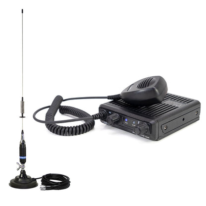 Kit Statie radio CB PNI Escort HP 2020 un singur canal 22 cu antena CB PNI S75 cu magnet