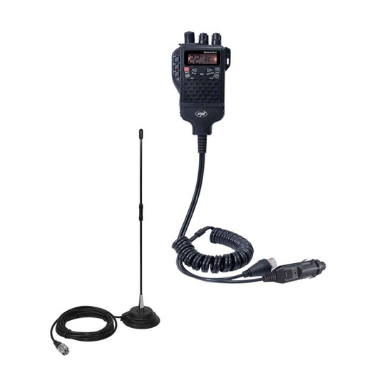 Kit Statie radio CB PNI Escort HP 62 si Antena PNI Extra 40 cu magnet inclus
