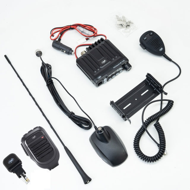 Kit statie radio CB PNI Escort HP 7120 ASQ cu antena CB PNI Extra 48 si microfon suplimentar Dongle cu Bluetooth PNI Mike 65 inclus