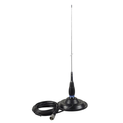 Kit Statie radio CB PNI Escort HP 8000L ASQ + Antena CB PNI ML145 cu magnet 145/PL
