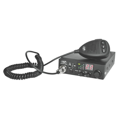 Kit Statie radio CB PNI ESCORT HP 8000L ASQ + Antena CB PNI ML160 cu magnet