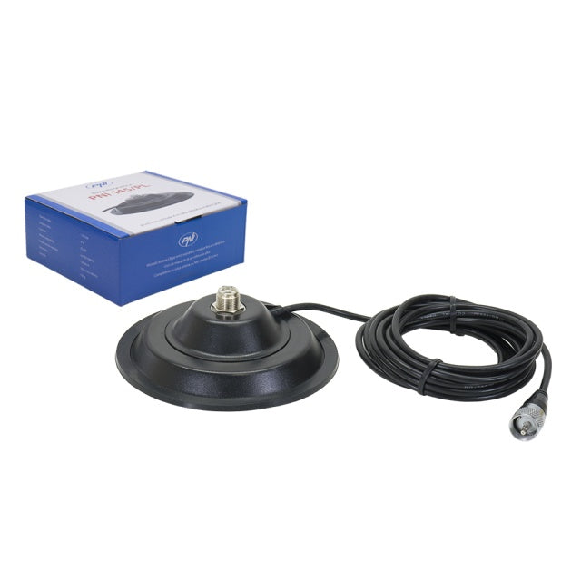 Kit Statie radio CB PNI ESCORT HP 8024 ASQ + Antena CB PNI ML145 cu magnet 145/PL