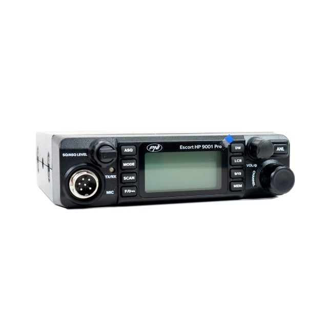 Kit Statie radio CB PNI ESCORT HP 9001 PRO ASQ 12/24 + Antena CB PNI Extra 45 cu magnet