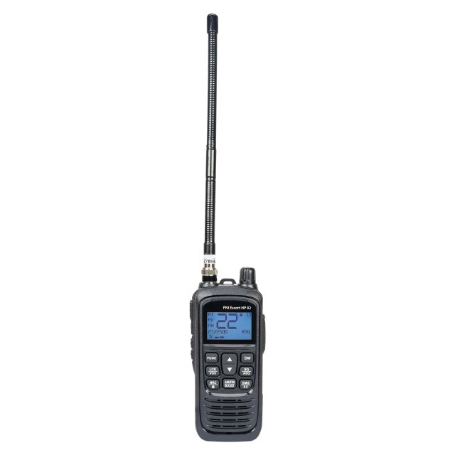 Kit Statie radio CB portabila PNI Escort HP 82, multi standard, 4W, 12V, AM-FM cu antena CB PNI ML70 cu magnet