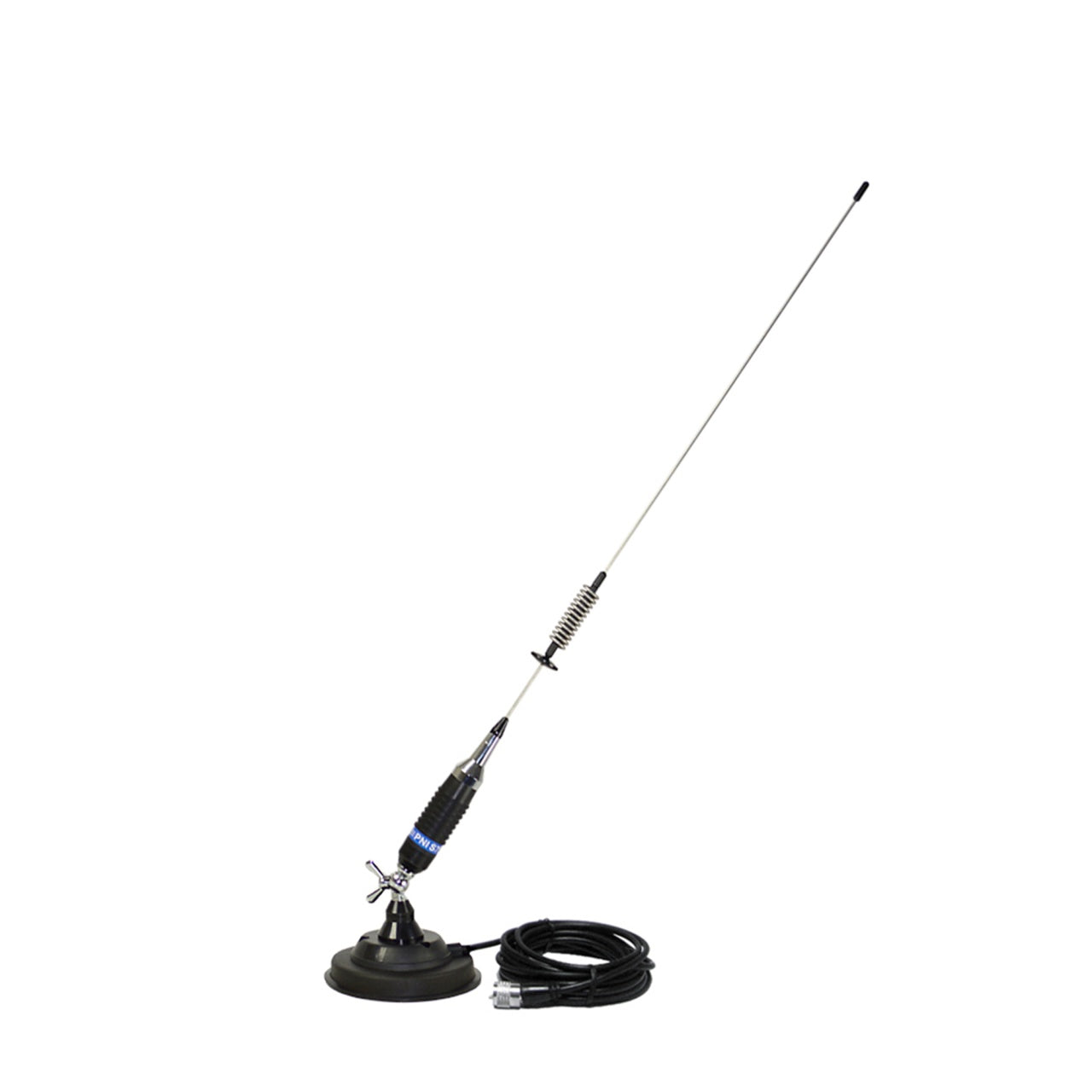 Kit Statie radio CB portabila PNI Escort HP 82, multi standard, 4W, 12V, AM-FM si antena CB PNI S75, 75cm, cu magnet inclus
