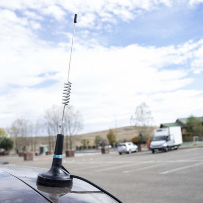 Kit Statie radio CB TTi TCB-550 EVO + Antena CB PNI ML29, lungime 34 cm