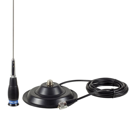 Kit Statie radio CB TTi TCB-550 EVO + Antena PNI ML145 cu magnet