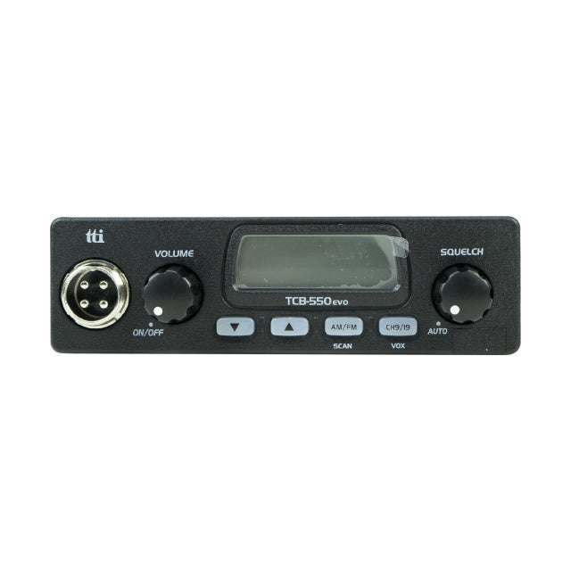 Kit Statie radio CB TTi TCB-550 EVO + Antena PNI ML70 cu magnet, 70cm, 26-30MHz, 200W