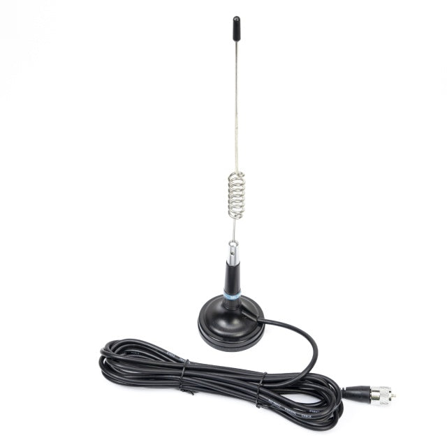 Kit Statie radio CB TTi TCB-900 EVO + Antena CB PNI ML29, lungime 34 cm