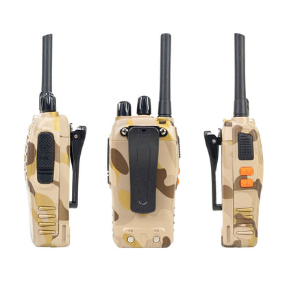 Kit Statii radio portabile PNI PMR R40 CAMO 0.5W, 16 canale, tonuri 50 CTCSS si 104 DCS, ASQ, TOT, monitor, set 6 bucati