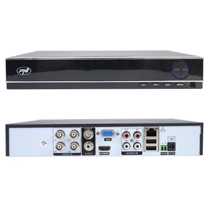 Kit supraveghere video AHD PNI House PTZ1300 Full HD - NVR si 4 camere exterior 2MP full HD 1080P