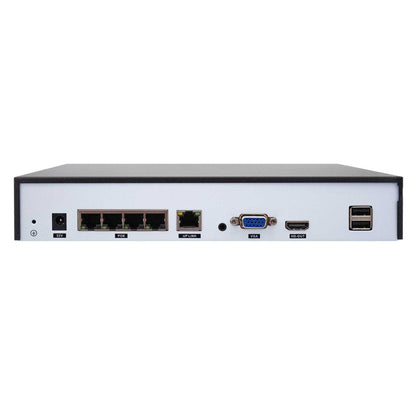 Kit supraveghere video PNI House IPMAX POE 3, NVR cu 4 porturi POE cu 4 camere cu IP 3MP, de exterior si HDD PNI SafeHouse 1TB inclus