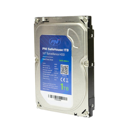 Kit supraveghere video PNI House IPMAX POE 3LR, NVR cu 4 porturi POE cu 4 camere cu IP 3MP, de exterior si HDD PNI SafeHouse 1TB inclus