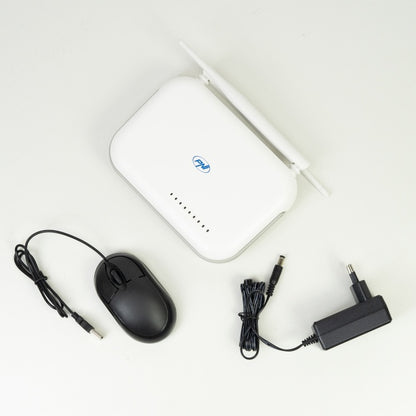 Kit supraveghere video wireless PNI House WiFi800 NVR si 4 camere PNI IP840 de exterior, 8MP, 4K, IP65