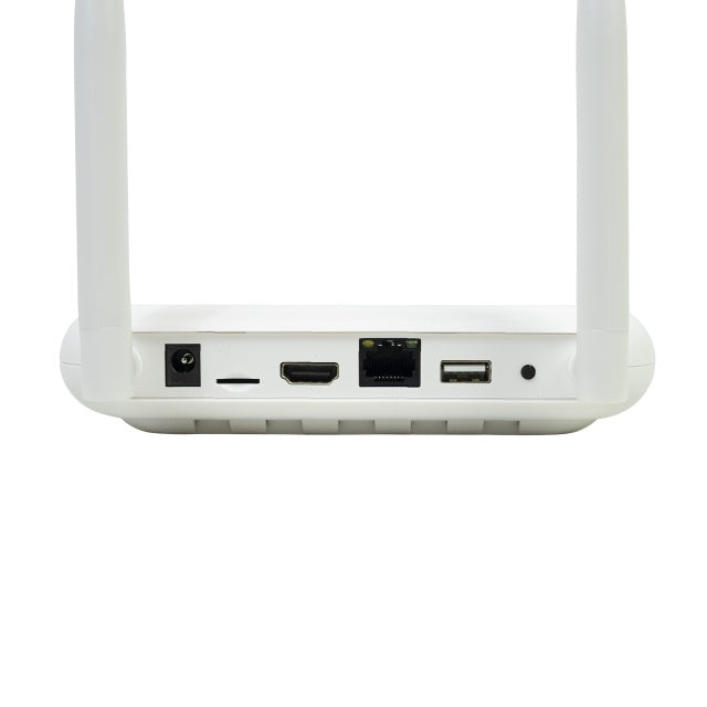 Kit supraveghere video wireless PNI House WiFi800 NVR si 4 camere PNI IP840 de exterior, 8MP, 4K, IP65