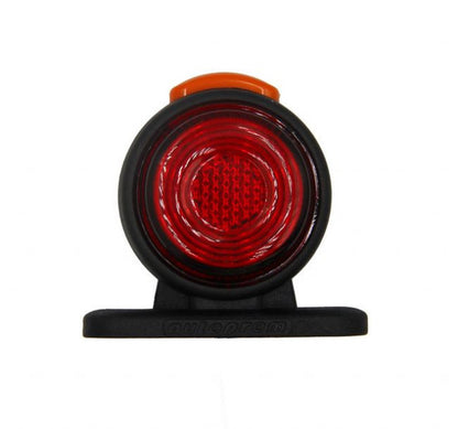 Lampa gabarit LED rosu-portocaliu