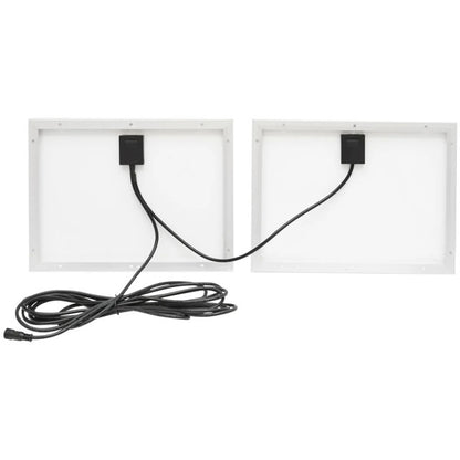 Lampa LED 126x0.5W cu panou solar 25W si baterie 7V/10Ah