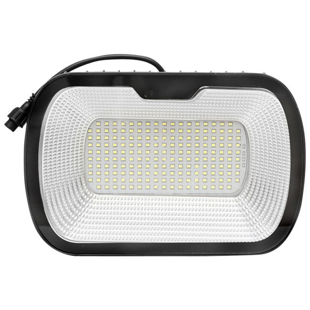 Lampa LED 126x0.5W cu panou solar 25W si baterie 7V/10Ah