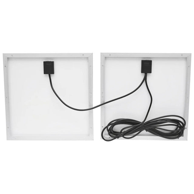 Lampa LED 240x0.5W cu panou solar 35W si baterie 7.4V/15Ah