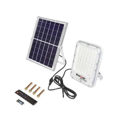 Lampa LED cu panou solar policristalin senzor de miscare si telecomanda 12W