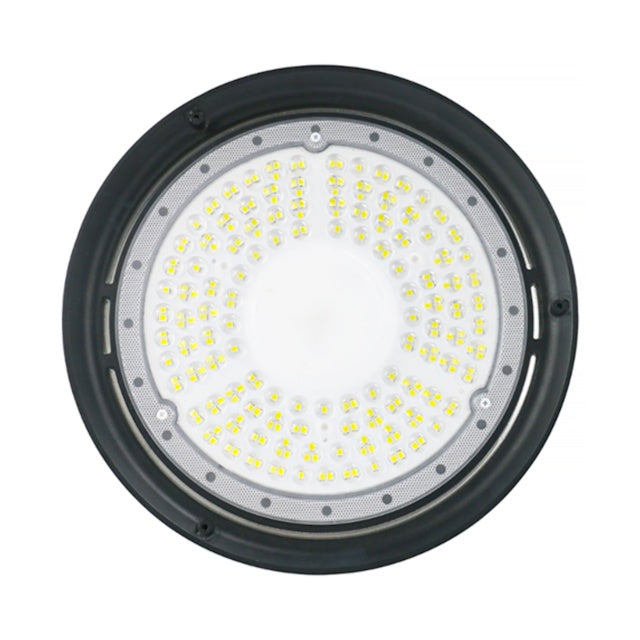 Lampa LED PNI D-Light 2200 tip High Bay, 200W, 27000lm, 6500K, alimentare 230 V, IP65, pentru iluminat industrial in spatii cu inaltime mare