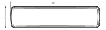 Lampa led stivuitor spate 22x5 cm