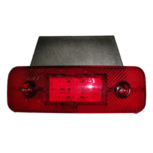 Lampa marcaj lateral rosie 9 LED-URI 12x4.5 cm