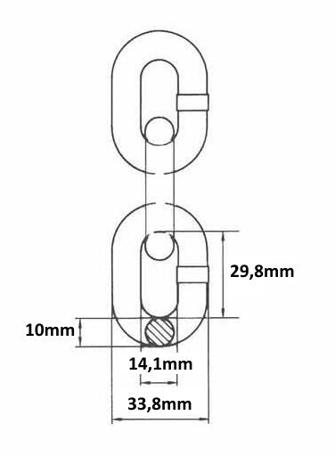 LANT G80 ridicare - ancorare 10mm
