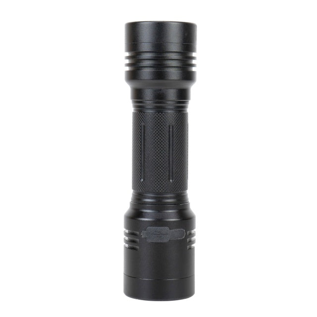 Lanterna dubla PNI Adventure F200 din aluminiu cu LED, acumulator 4000mAh si port micro USB, 3 LED-uri cu deschidere mare si unul cu focus, ambele au 3 niveluri de putere