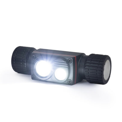 Lanterna frontala PNI Adventure F80 Dual LED, 1000 lm, 6W, 2200 mAh, IP68, cu alimentator PNI CHG300 inclus